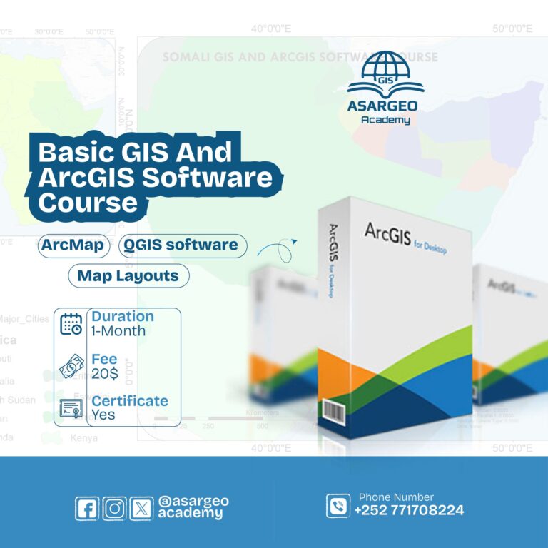 Basic GIS And ArcGIS Software Course